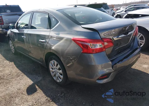 2016 Nissan Sentra Fe+ S/S/Sl/Sr/Sv from USA, damaged, VIN 3N1AB7AP8GY218371
